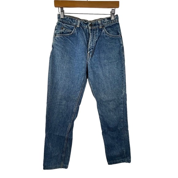 Vintage Levi Big‎ E Blue Denim Jeans 20505 0217 Size Orange Tab 27x26 Pants - Picture 1 of 16